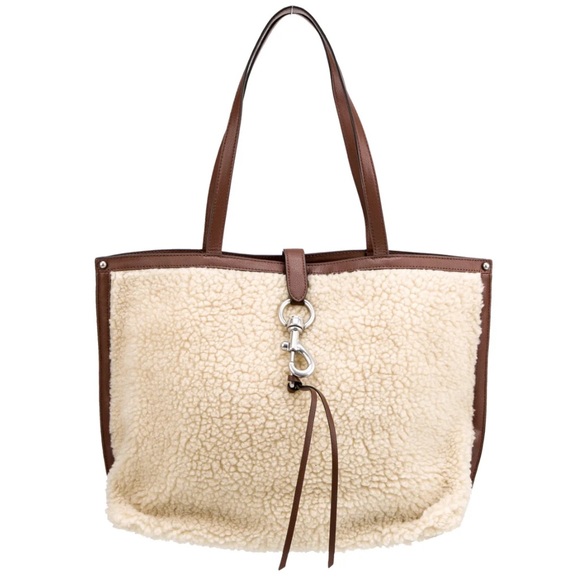 Rebecca Minkoff Leather Trim Tote Bag - Picture 3 of 17